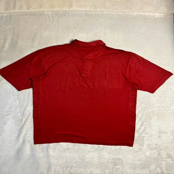 Nike Fit-Dry Performance Polo 90's Y2K Golf Tiger Woods Collection Men's L Red - Picture 5 of 10